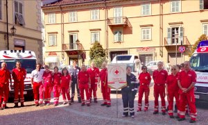 Dieci anni fa l'inaugurazione della Croce Rossa a Villanova Mondovì