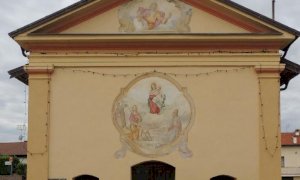 Grazie alla generosità dei frazionisti è stata restaurata la cappella di San Rocco a Busca