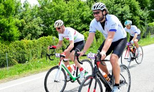 Una tappa da Busca a Sestriere nel Giro-E, l’unico evento al mondo per le bici a pedalata assistita