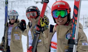 Sci Alpino, settimana di allenamenti sul ghiacciaio di Breuil Cervinia per Marta Bassino