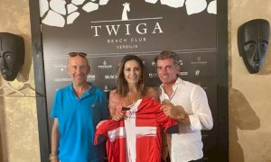 Calcio, sulle maglie del Cuneo ci sarà anche il 'Twiga' di Forte dei Marmi