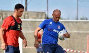 Calcio, Patrick Enrici si allena già con la Sambenedettese di Paolo Montero