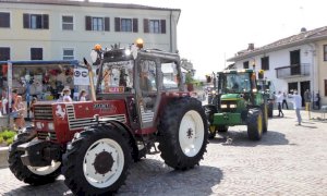 Beinette, partecipazione alla festa di San Magno tra trattori e luna park