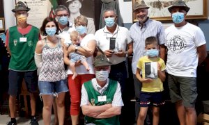 Alla stazione di Cuneo Gesso un ricordo del reduce di Russia Guglielmo Tomatis