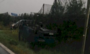 Busca, Ducato finisce in un campo lungo la strada per San Pietro del Gallo