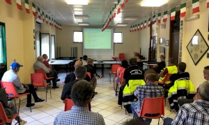 Protezione civile dell'ANA Cuneo: attivi 22 neoabilitati e una nuova squadra