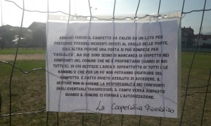 Borgo San Dalmazzo: porte danneggiate, chiuso il campo da calcetto del 'Tesoriere'
