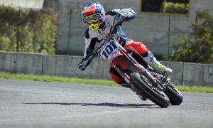 Motociclismo, Kevin Negri è secondo nel campionato europeo Supermoto