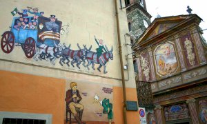 Alla scoperta di Vernante e dei murales di Pinocchio (anche) attraverso un'app