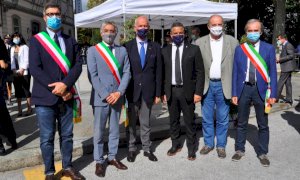 Anche il sindaco di Alba alla cerimonia per Zucco e Usmiani. ''Giornata toccante''