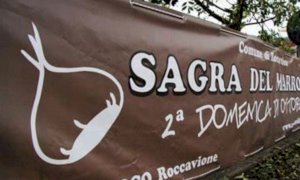 Roccavione, cancellata l'edizione 2020 della Sagra del Marrone