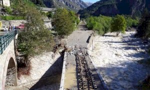 Due mesi per riparare la linea ferroviaria tra Breil e Tenda