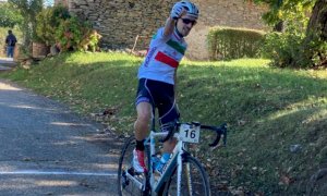Ciclismo, Giorgio Bordone vince la cicloscalata Cervasca-Aranzone