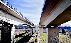  Cuneo, in programma lavori di manutenzione sulle pile del viadotto Sarti
