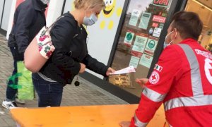 Buon successo per la raccolta alimentare della Croce Rossa di Peveragno