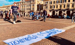 Cuneo, il mondo dello sport scende in piazza: ''Il movimento è salute, ingiusto fermarci''