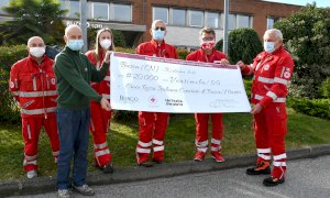 Alla Croce Rossa di Busca-Manta 20 mila euro dal Gruppo Burgo