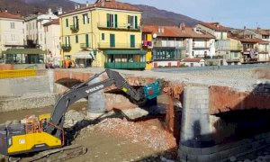 Garessio, i lavori di abbattimento del ponte Odasso si concluderanno entro due settimane