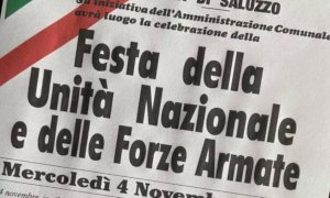 Saluzzo, per il 4 Novembre Calderoni invita i saluzzesi a esporre il tricolore