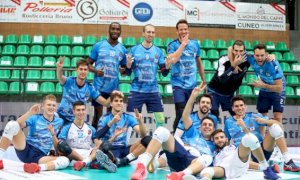 Pallavolo A2/M: Cuneo va sotto, rimonta due set e vince al tie-break con Reggio