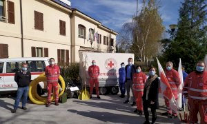 Dalla Manitowoc Company di Niella Tanaro una motopompa per la Croce Rossa di Mondovì 