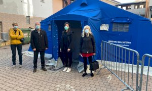 Postazioni 'drive in' per tamponi rapidi a Lagnasco e Scarnafigi