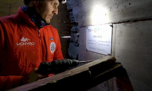 Riparata a tempo di record la protezione del Buco di Viso danneggiata nei giorni scorsi