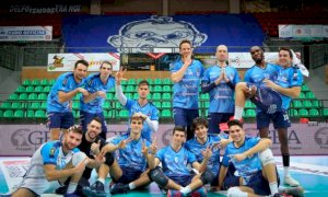 Pallavolo A2/M: Cuneo va sotto contro Taranto, poi rimonta e vince al tie break