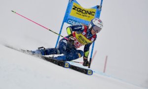 Delusione per Marta Bassino: la borgarina cade nella seconda manche di Courchevel