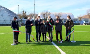 Alba, inaugurati i rinnovati campi da calcio di via dell’Acquedotto e “Renzo Saglietti”