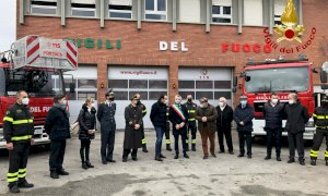 Alba, si è insediato il nuovo capo distaccamento dei Vigili del Fuoco Bruno Rocco