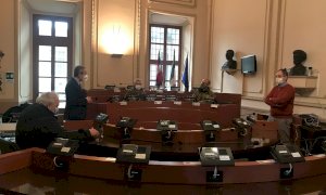 Bra riceve la visita del comandante del II Reggimento Alpini