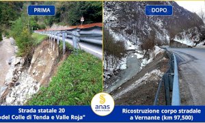L'Anas ha completato gli interventi post alluvione lungo la statale 20 in valle Vermenagna