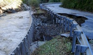 Da oggi riaperta la provinciale 164 di Pamparato con limitazioni di velocità