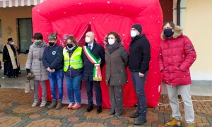 Inaugurata alla residenza Giubergia di Margarita una ''stanza degli abbracci''