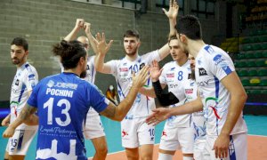 Pallavolo A2/M: il Vbc Synergy Mondovì cade al PalaGrotte
