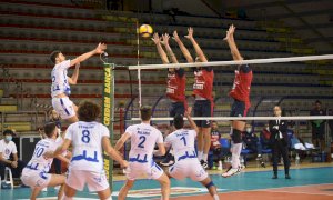 Pallavolo A2/M, Mondovì spaventa Taranto ma cede in tre set