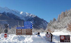 Pericolo valanghe, chiusa la strada per Sant'Anna di Valdieri