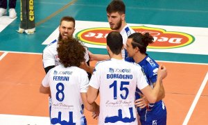 Pallavolo A2/M: un Vbc Synergy Mondovì discontinuo cede a Reggio Emilia