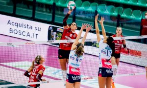 Pallavolo A1/F: domani per Cuneo c'è l'ostica trasferta a Monza