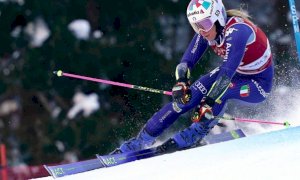 Sci alpino, Marta Bassino seconda nella prima manche a Kranjska Gora
