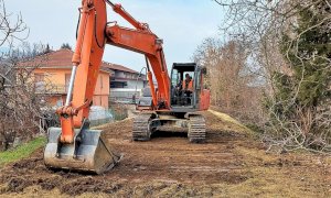 Partiti tra Barge e Bagnolo i lavori per la pista ciclabile 'Via della Pietra'