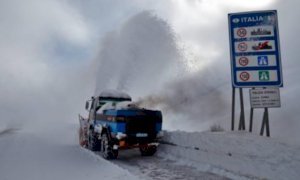 Riaperto al traffico il colle della Maddalena