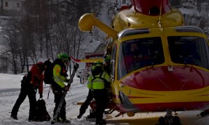 Colpito da malore sopra il Pian delle Gorre, viene riaccompagnato a valle