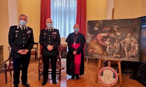 Recuperata dai Carabinieri una tela rubata nel 1994 a Ormea