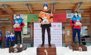 Biathlon, Coppa Italia: cuneesi protagonisti in Veneto