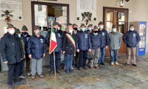 Il Covid non ferma la giornata del tesseramento degli Alpini di Venasca
