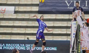 Volley A2/M: il Vbc Synergy Mondovì lotta alla pari con Siena poi cede 3-1
