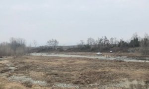 Operazioni di pulizia del torrente Varaita tra Falicetto di Verzuolo e Termine di Villafalletto