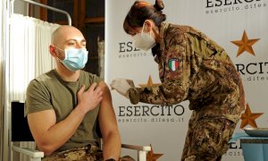Iniziate le vaccinazioni anti Covid per il personale dell'Esercito di stanza in Piemonte